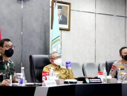 Antisipasi Lonjakan Omicron, Pangdam XII/Tpr dan Forkopimda Kalbar Ikuti Arahan Presiden Jokowi