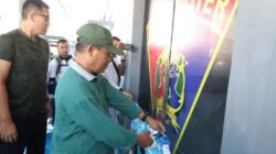 Walikota Tanjung Balai Hadiri Perayaan HUT Lanal TBA sekaligus Resmikan Kantor Denpomal Lanal TBA